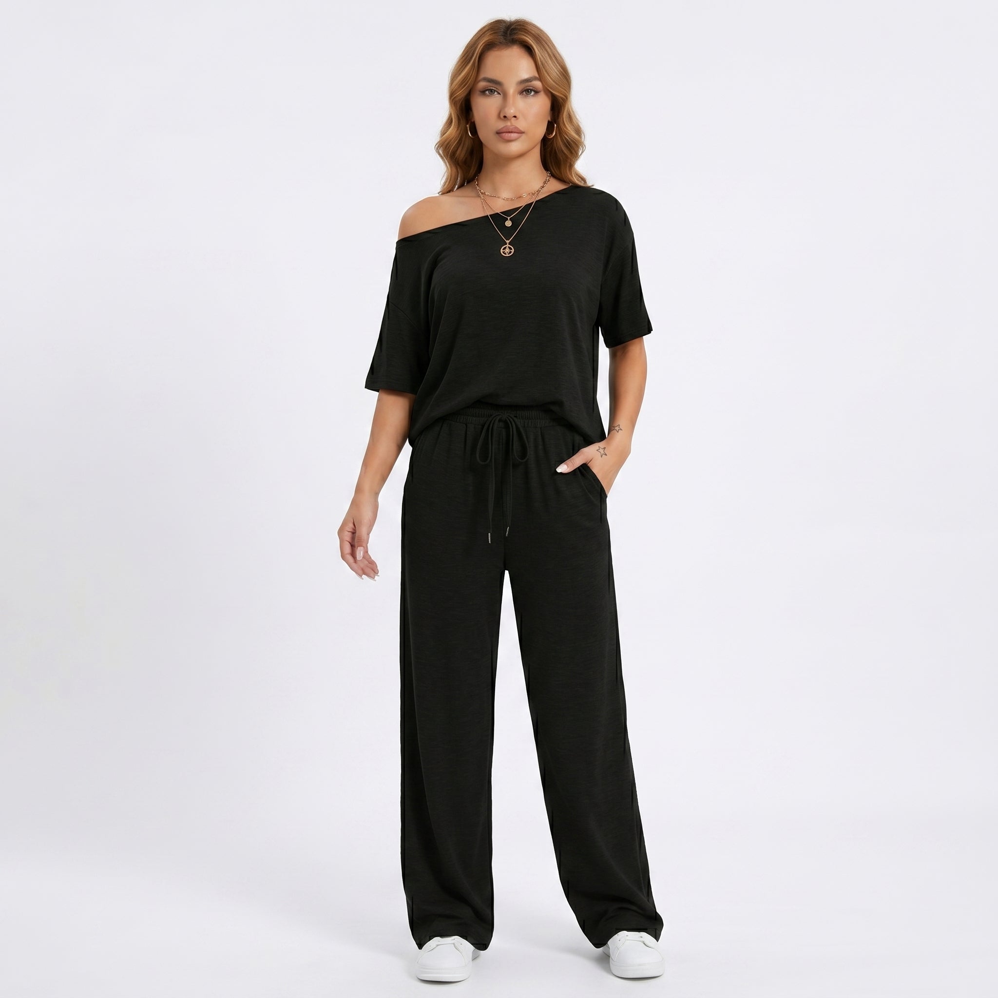 Marta | Fluid Set with Dropped Shoulder