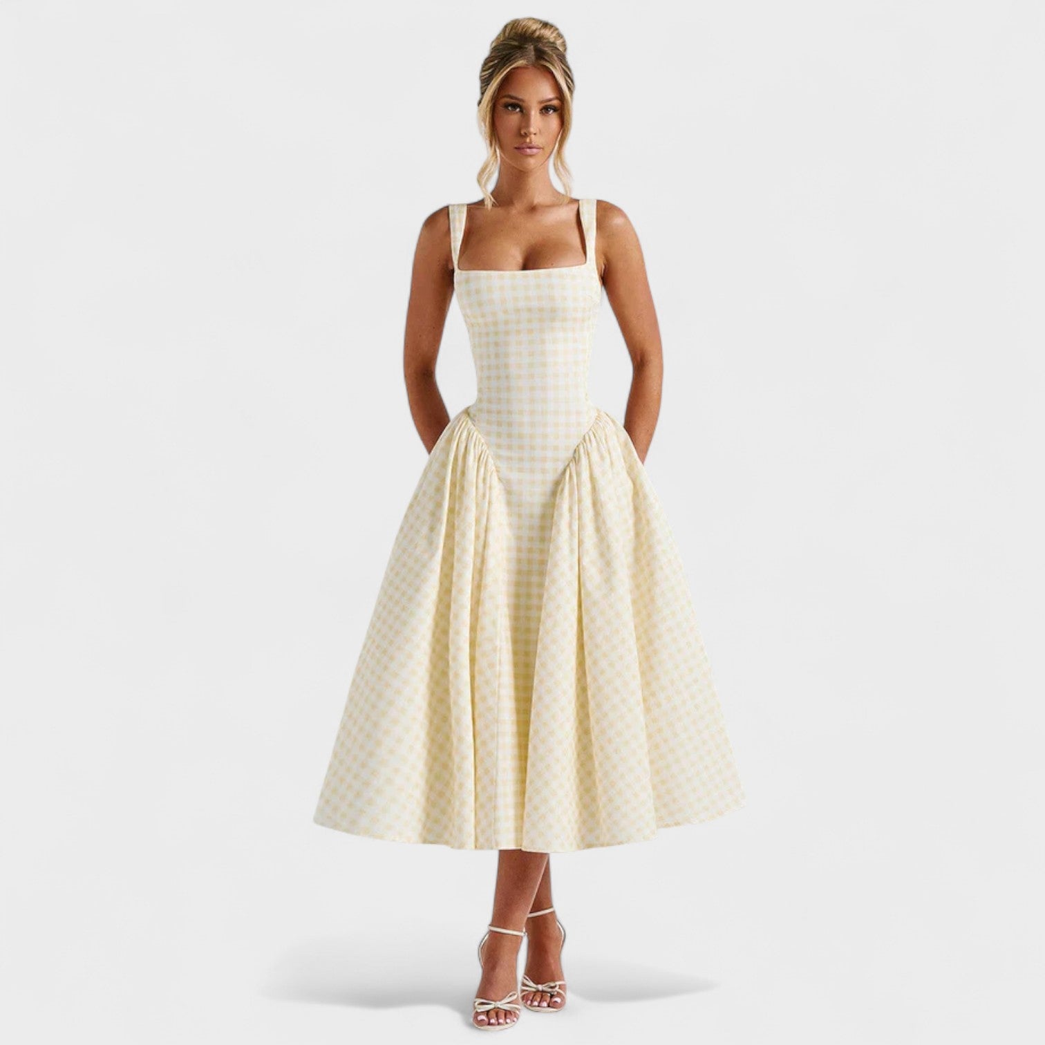 Sherrie | Retro midi dress